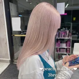 【レディースリピーター様】🍓ブリーチ＋カラー＋トリートメント🍓