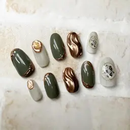 成人式、卒業式ネイル【アートし放題】オフ代込み