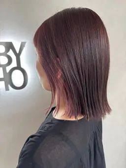 カット＋透明感カラー