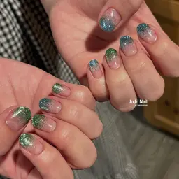 ワンカラー・グラデーション・オーロラ・フラッシュ・ミラー（オフ込）