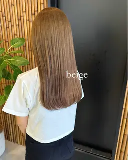 【縮毛矯正】似合わせカット+潤艶縮毛矯正+トリートメント