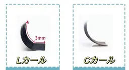 【初回オフ無料】【パリエク風】→Lカールフラットラッシュ100本 【コーティング付き】