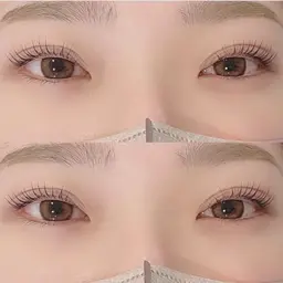 ラッシュリフトorラッシュパーマ＋ハリウッドブロウリフト(毛流れ補修パーマ＋眉毛ワックス)メンズok/ミニモ学割