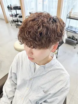メンズ限定🌞似合わせカット✨＋【ソフトツイストorスパイラルパーマ】