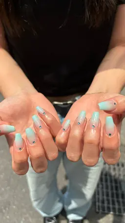 🪼カラーグラデーション【オフあり】🪼　【新規】¥5500 【再来】¥7500