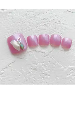 フットジェルアート2本付き。画像持ち込み🆗