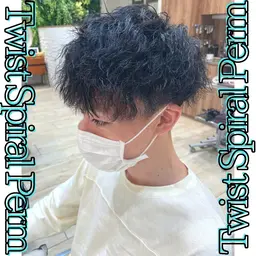 【🔥流行イケメン化🥀】ツイスト・スパイラルパーマ・波巻き✨大人気スタイル