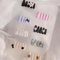 【自爪✨超お得定額🎀】シンプルトレンドガーリーデザイン