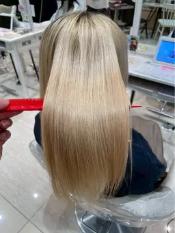 【エイジング毛やカラーをしてる方オススメ✨️】酸性ストレート