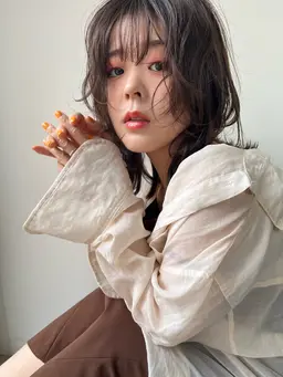 似合わせカット＋透明感カラー＋5ステップトリートメント