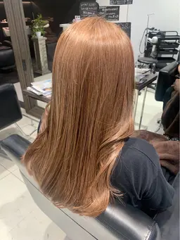 ブリーチなしでも叶う🪄柔らか透明感カラー☀️