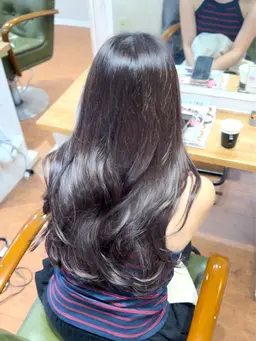 🩷ワンカラー➕コテ巻きセット🖤練習モデル19時​〜​詳細要チェック✅