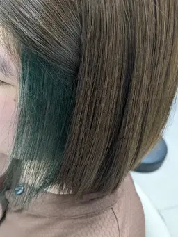 ♡インナーブリーチカラー♡（肩下ロング＋¥1,000）※インナーのリタッチは対象外です