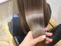 Cut+縮毛矯正+Treatment　¥20000