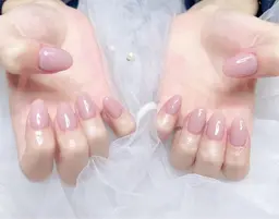 《Hand/初回オフ無料》肌なじみワンカラーネイル ¥5500