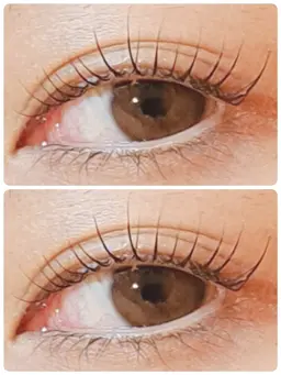 U24初回限定　学生証提示あり【悩める乙女のために♡Lカール】パリジェンヌ根元立ち上げパーマ保湿美容液付き