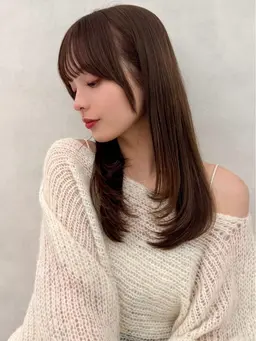 ‎˚*.꒰ ふわっと透明感♡ ꒱.*ﾟブリーチなしのWカラー🫧