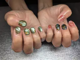 ハンド 定額メニューBコース(アート5本以上) ❄️⛄️12月28.29日年末料金としてプラス￥1000⛄️❄️