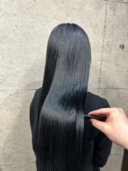 【ダメージとパサつきが気になる方へ】髪質改善カラー+カット