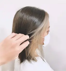 【大人気インナーカラー】🍀ブリーチ＋インナーオンカラー