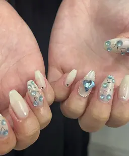 【お持ち込みデザイン🉑】【初回オフ無料/ウォーターケア込🥣/パラジェル】フルオーダー60min'コース