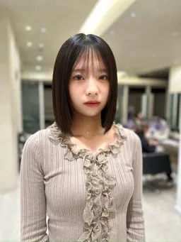 ✨️10or20代限定✨️ダメージレス縮毛矯正＋ボブカット   レングス料金無し