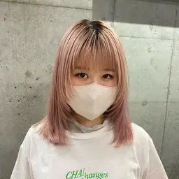 《minimo限定》🌈トレンドカット🌈顔まわりカット+Aujua4stepトリートメント