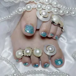 フットネイルワンカラー☆他店オフ無料¥7700→¥5500