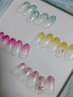 ラメグラデーション(オフあり)