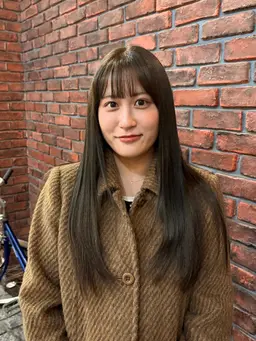 うる艶透明感カラー🩵