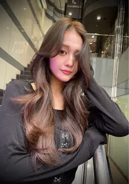 韓国風レイヤーカット+ワンカラー+5steptreatment🤍