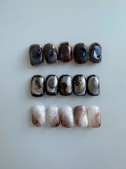 オフありニュアンスデザインネイル(オフのある方限定)🔰初心者にご理解いただける方