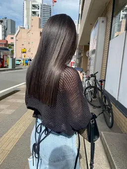 〖 ✨special care✨ 〗　cut + 髪質改善treatment  ¥15235