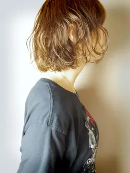 カット & ダメージレスデジタルパーマ