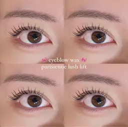 ❣️人気セットメニュー❣️まつげパーマorパリジェンヌ➕眉毛Wax🍓