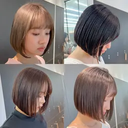 🍊必ず似合うボブスタイルに🍊似合わせボブカット+ダメージケアトリートメント✨✨