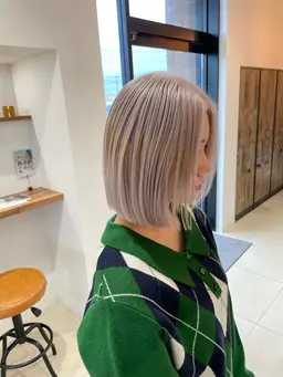 【赤みを消したい方】話題のイルミナカラーorアディクシーカラー+内部補修tr🫧