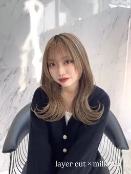 憧れハイトーンへ👩🏼❤️‍🔥【ブリーチ2回】➕【カラー】