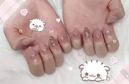 【オフあり】ハンドワンカラー➕2本アートφ(・ω・ )🎀꙳⟡♥