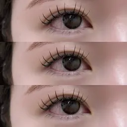 マツエクフラットラッシュ120本＋コーティグ