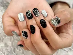 ★メンズネイル★2本アート乗せ放題¥8800