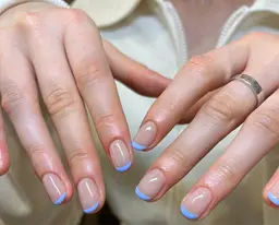 上品フレンチネイル 【オフ込】