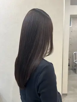 straight perm model（縮毛矯正）