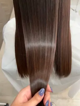 【  縮毛矯正  】 ／ クセを無くし艶やまとまりが欲しい方はぜひ✨