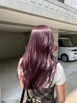 💗学割U24💗ブリーチ無しダブルカラー＋1step艶髪ケアトリートメント