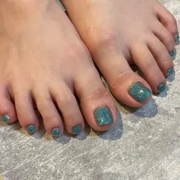 【フット】ワンカラー👣ジェルオフ込