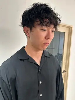 【メンズ限定】ケアパーマ＋オージュアクイックトリートメント