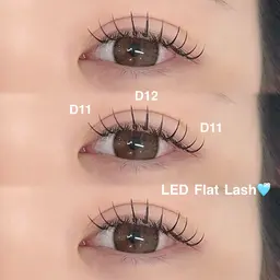 【1/28限定】🌻LEDフラットラッシュ 120本+コーティング束感仕上げ🌻