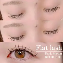 フラットラッシュ80​〜​120本＋オフ無料⭐️（練習モデル）