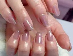 🌟2番人気🌟《ワンカラー&先端ラメライン》オフあり